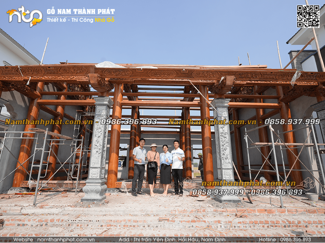 CEO Vũ Minh Sơn nhà gỗ Nam Thành Phát